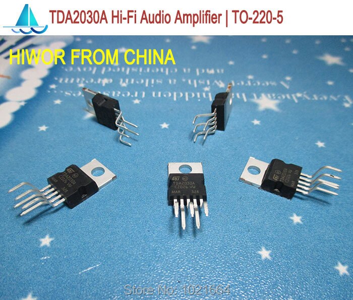 20 / TDA2030A TDA2030 TO-220-5 Linear Hi-Fi ..